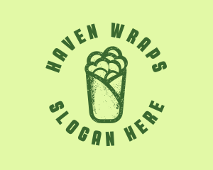 Burrito Food Wrap logo