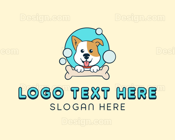 Bubble Bath Dog Logo