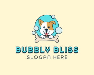 Bubble Bath Dog logo design