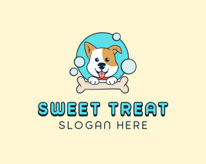 Bubble Bath Dog logo design