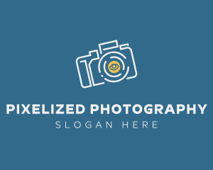 Eye Camera Photography logo design