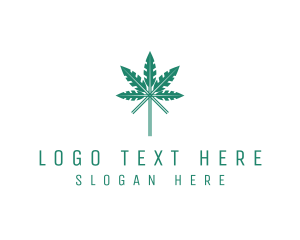 Organic Herbal Leaf logo