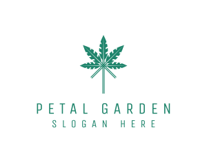 Organic Herbal Leaf logo design