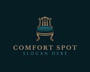 Furniture Chair Seat logo design