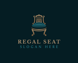 Furniture Chair Seat logo design