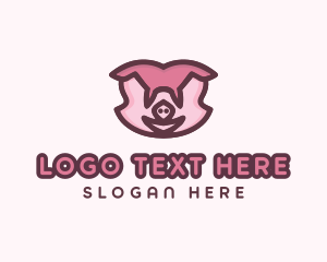 Pig Pork Swine Logo