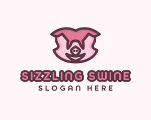 Pig Pork Swine logo design