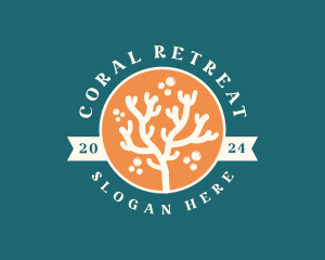 Ocean Coral Reef logo