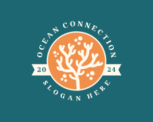 Ocean Coral Reef logo
