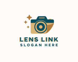 Digital Photo Camera logo design