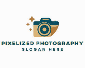 Digital Photo Camera logo design