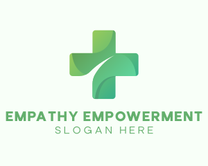 Green Medical Cross logo design