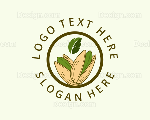 Organic Pistachio Nut Logo