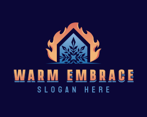 Thermal Heating Cooling logo design