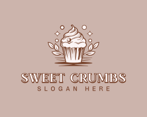 Muffin Cupcake Bakeshop logo design