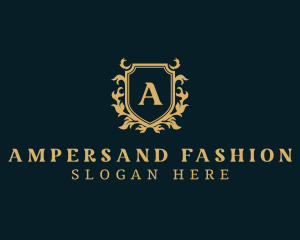 Royal Fashion Shield  logo design