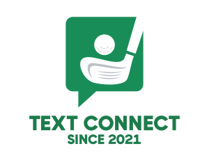 Green Golf Chat logo