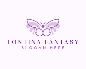 Fancy Butterfly Boutique logo design