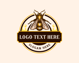 Retro Hornet Bee logo