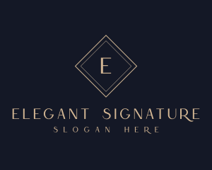 Luxury Jewelry Boutique logo design