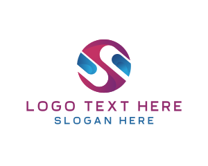 Modern - Professional Circle Letter S logo design