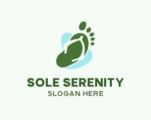 Footprint Slipper Fashion  logo