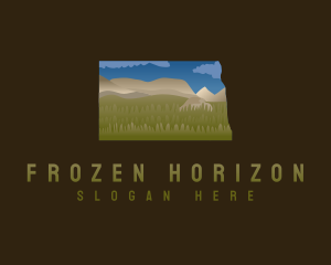 North Dakota Mountain Field logo design