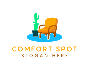 Furniture Seat Decoration logo design