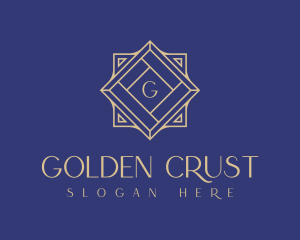 Golden Jewelry Boutique logo design