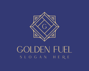 Golden Jewelry Boutique logo design