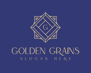 Golden Jewelry Boutique logo design