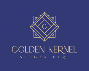 Golden Jewelry Boutique logo design