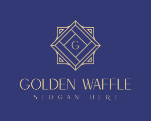 Golden Jewelry Boutique logo design