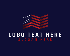 United States America Flag logo