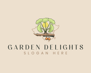 China Gingko Tree logo design