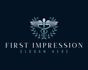 Caduceus Pharmacy Medical logo design