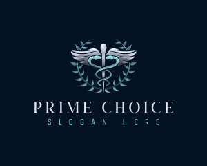 Caduceus Pharmacy Medical logo design