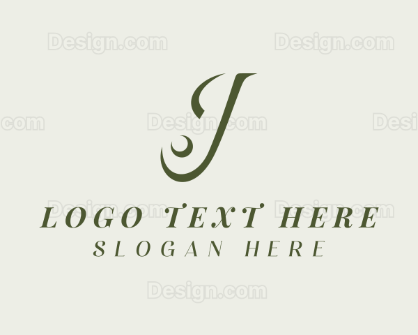 Stylish Fashion Letter J Logo