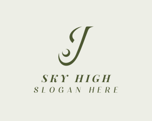 Stylish Fashion Letter J logo