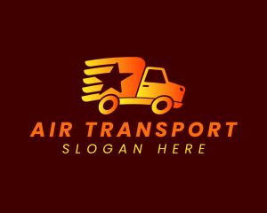 Star Truck Logistics Forwarding logo design