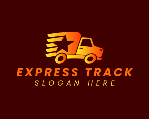 Star Truck Logistics Forwarding logo design