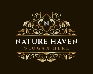 Nature Leaf Gardening logo design