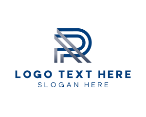 Professional Brand Letter R logo