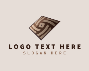 Brown Tile Pattern logo