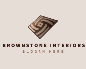 Brown Tile Pattern logo design