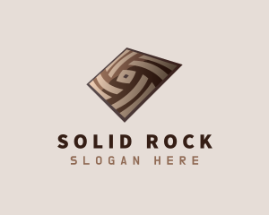 Brown Tile Pattern logo design