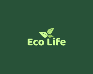 Tea Leaf Eco logo design