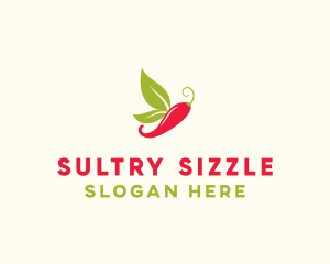 Hot Chili Butterfly logo