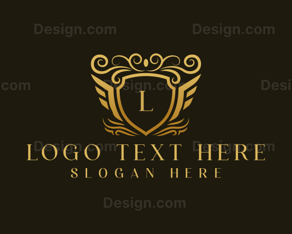 Elegant Luxury Shield Logo