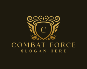 Elegant Luxury Shield Logo